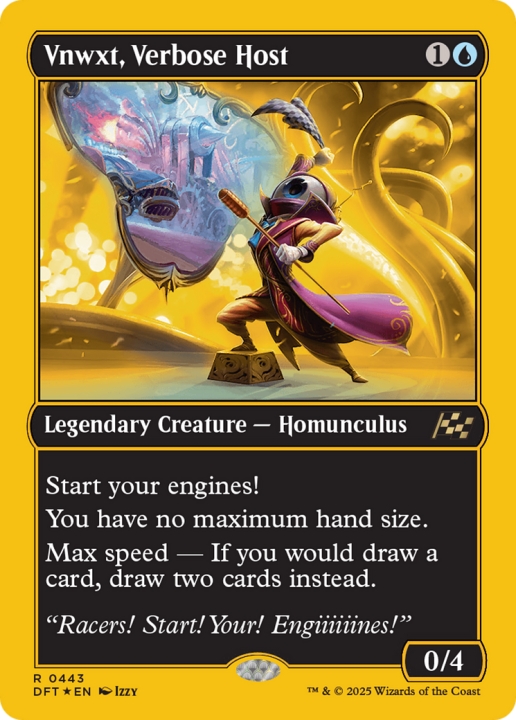 Vnwxt, Verbose Host in the group Magic the Gathering / Sets / Aetherdrift at Proxyprinters.com (102264)