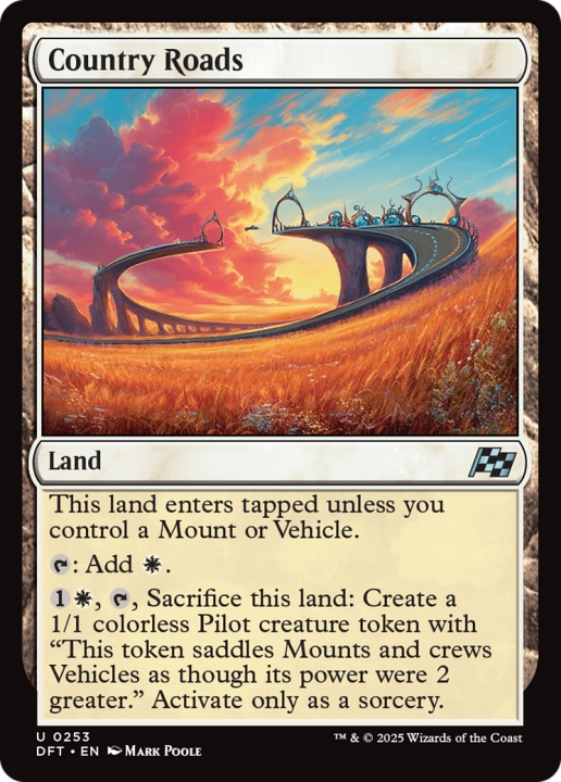 Country Roads in the group Magic the Gathering / Sets / Aetherdrift at Proxyprinters.com (102295)