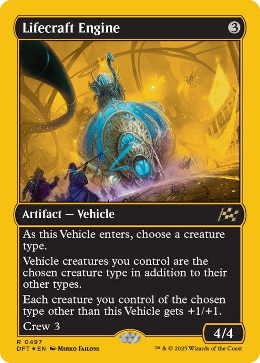 Lifecraft Engine in the group Magic the Gathering / Sets / Aetherdrift at Proxyprinters.com (102299)