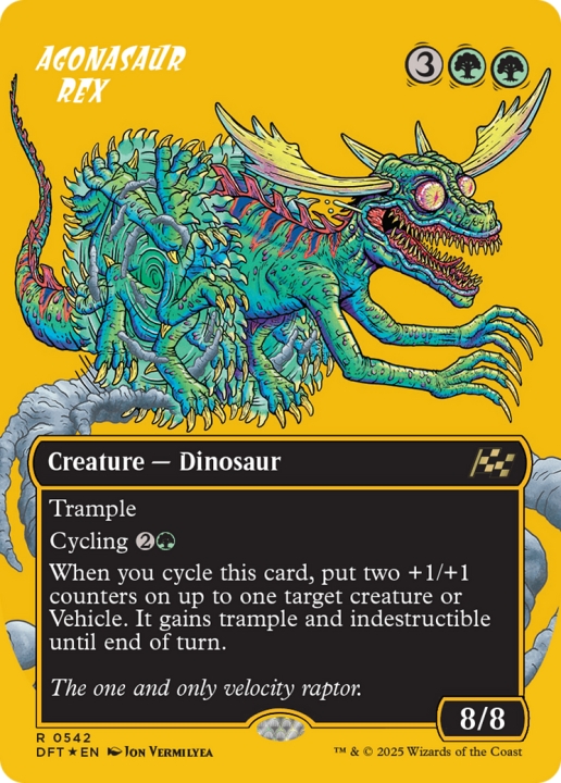 Agonasaur Rex in the group Magic the Gathering / Sets / Aetherdrift at Proxyprinters.com (102300)