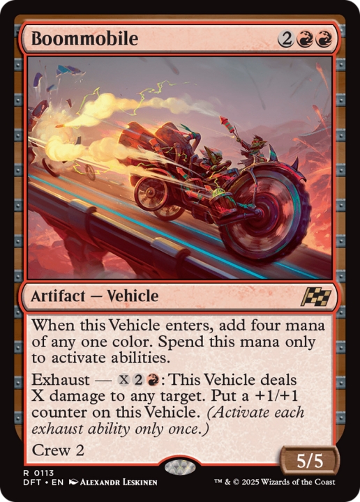 Boommobile in the group Magic the Gathering / Sets / Aetherdrift at Proxyprinters.com (102311)