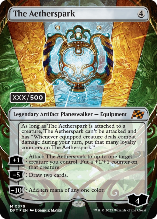 The Aetherspark in the group Magic the Gathering / Sets / Aetherdrift at Proxyprinters.com (102314)