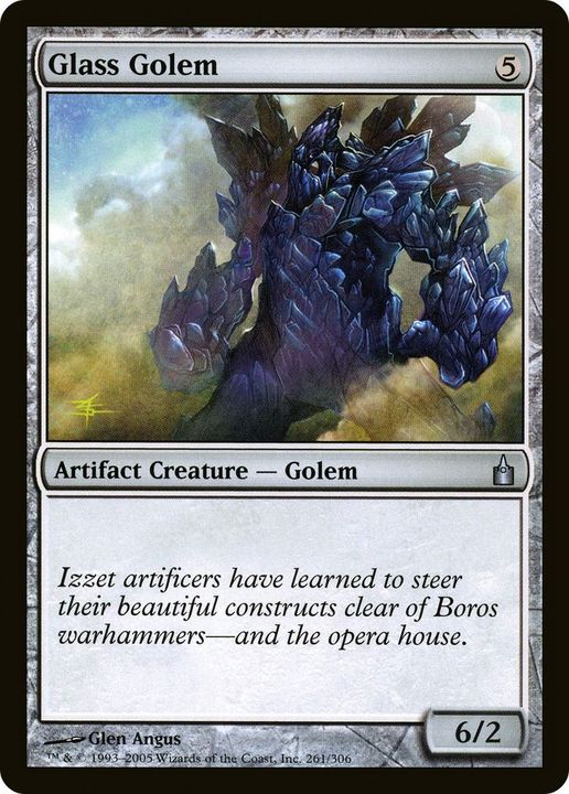 Glass Golem in the group Magic the Gathering / Types / Colors / Colorless at Proxyprinters.com (10232)