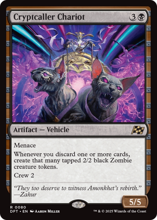 Cryptcaller Chariot in the group Magic the Gathering / Sets / Aetherdrift at Proxyprinters.com (102329)