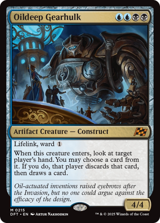 Oildeep Gearhulk in the group Magic the Gathering / Sets / Aetherdrift at Proxyprinters.com (102335)