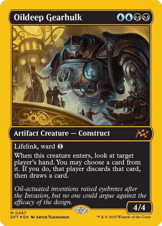 Oildeep Gearhulk in the group Magic the Gathering / Sets / Aetherdrift at Proxyprinters.com (102336)