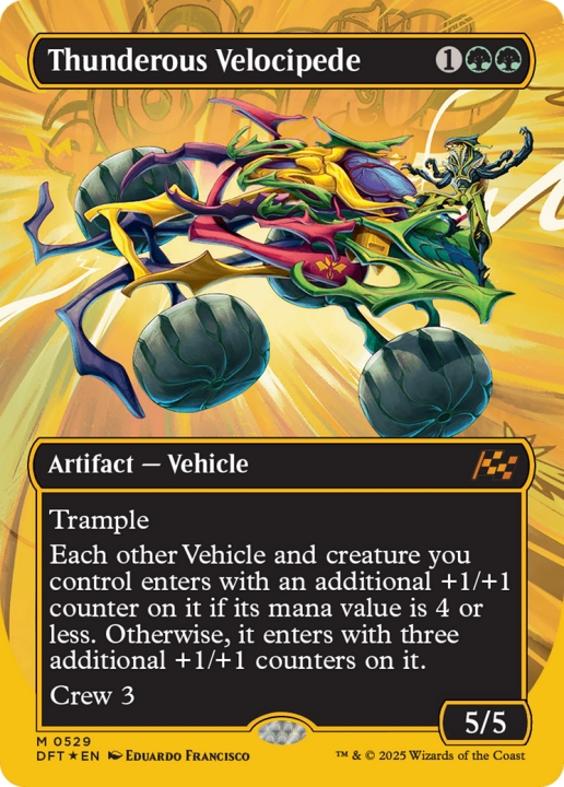 Thunderous Velocipede in the group Magic the Gathering / Sets / Aetherdrift at Proxyprinters.com (102346)