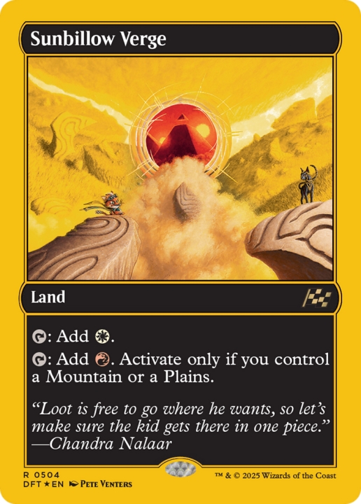 Sunbillow Verge in the group Magic the Gathering / Sets / Aetherdrift at Proxyprinters.com (102386)