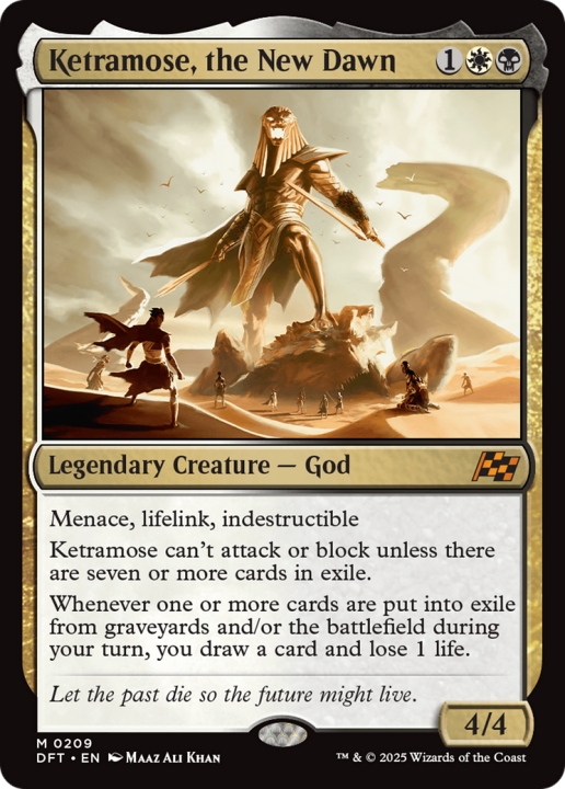 Ketramose, the New Dawn in the group Magic the Gathering / Sets / Aetherdrift at Proxyprinters.com (102387)