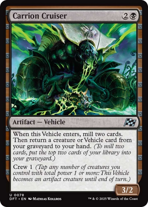 Carrion Cruiser in the group Magic the Gathering / Sets / Aetherdrift at Proxyprinters.com (102399)