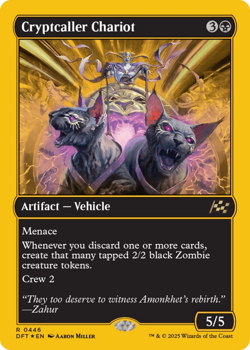 Cryptcaller Chariot in the group Magic the Gathering / Sets / Aetherdrift at Proxyprinters.com (102403)