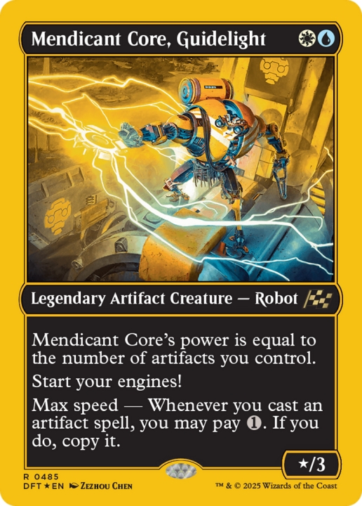 Mendicant Core, Guidelight in the group Magic the Gathering / Sets / Aetherdrift at Proxyprinters.com (102423)