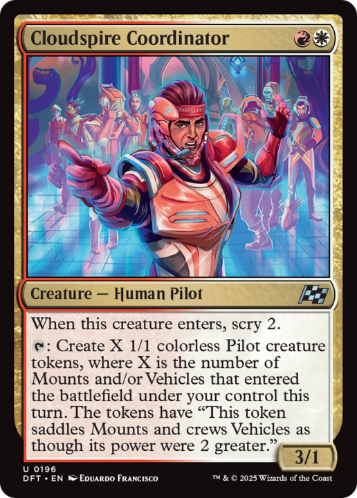 Cloudspire Coordinator in the group Magic the Gathering / Sets / Aetherdrift at Proxyprinters.com (102427)