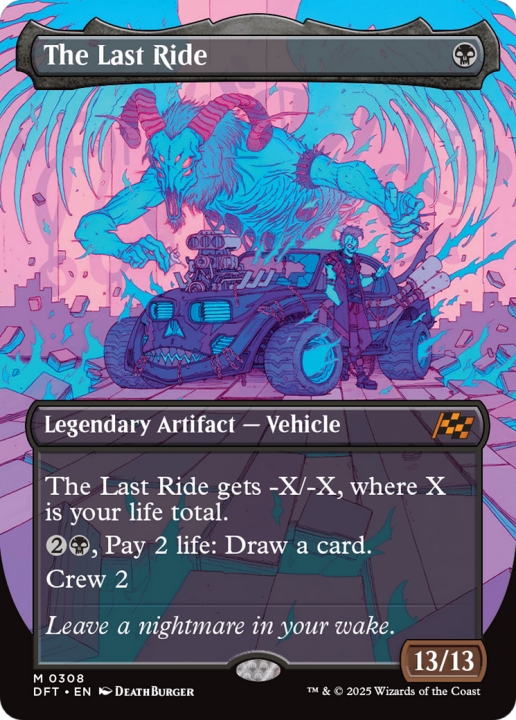 The Last Ride in the group Magic the Gathering / Sets / Aetherdrift at Proxyprinters.com (102435)