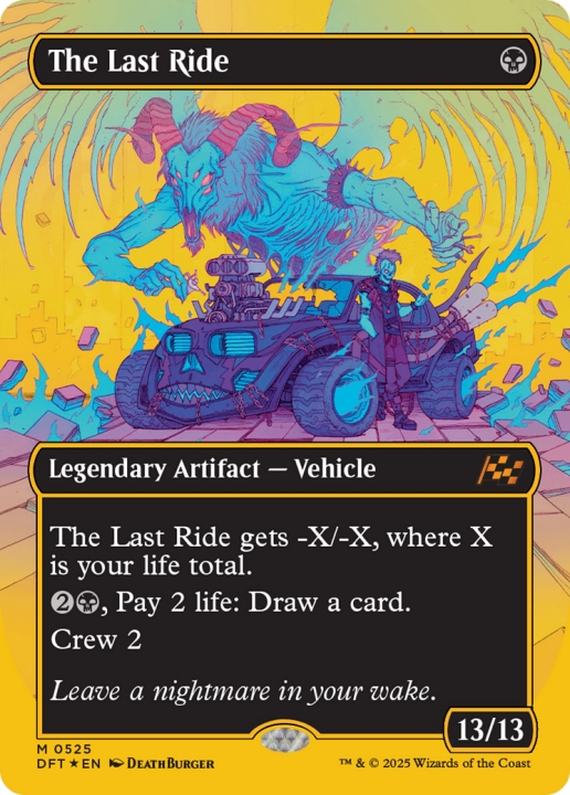 The Last Ride in the group Magic the Gathering / Sets / Aetherdrift at Proxyprinters.com (102444)