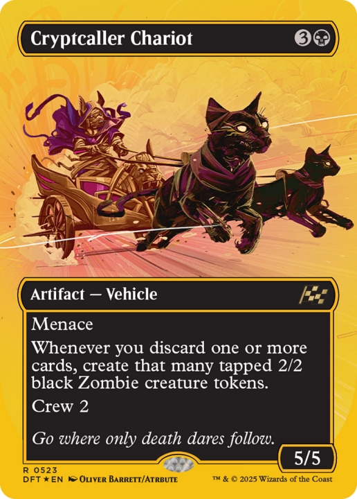 Cryptcaller Chariot in the group Magic the Gathering / Sets / Aetherdrift at Proxyprinters.com (102448)