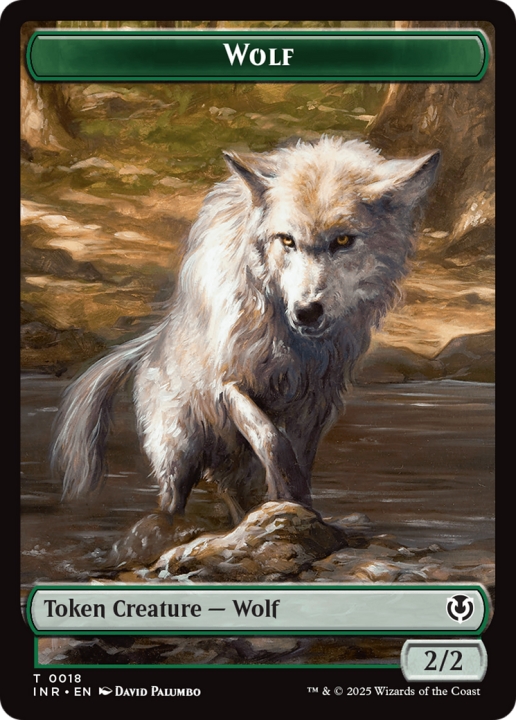 Wolf in the group Magic the Gathering / Sets / Innistrad Remastered Tokens at Proxyprinters.com (102479)