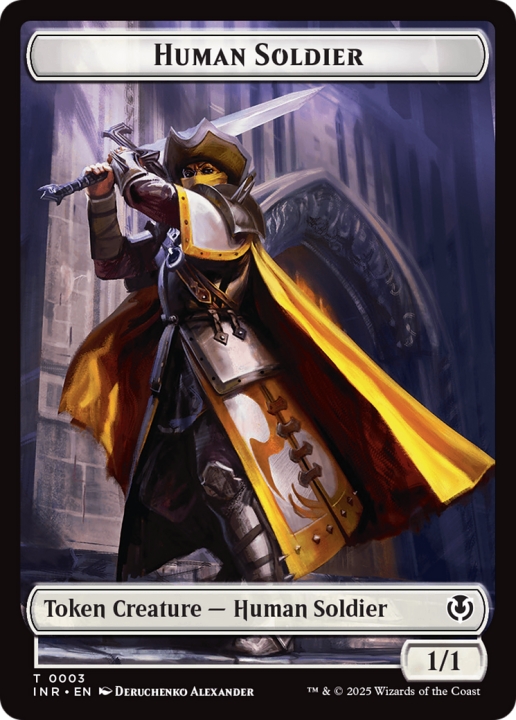 Human Soldier in the group Magic the Gathering / Sets / Innistrad Remastered Tokens at Proxyprinters.com (102491)