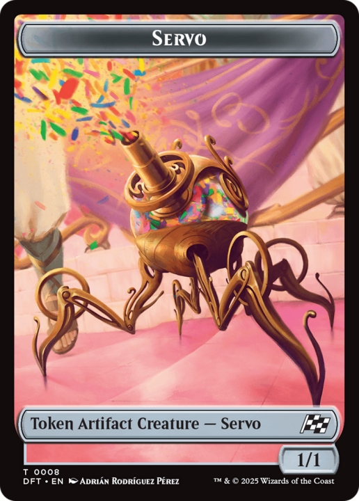 Servo in the group Magic the Gathering / Sets / Aetherdrift Tokens at Proxyprinters.com (102521)