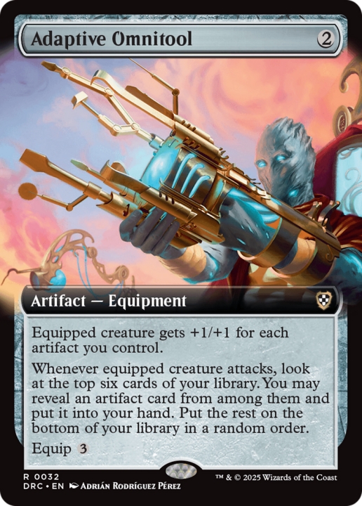 Adaptive Omnitool in the group Magic the Gathering / Sets / Aetherdrift Commander at Proxyprinters.com (102559)