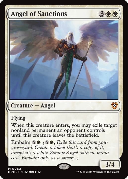 Angel of Sanctions in the group Magic the Gathering / Sets / Aetherdrift Commander at Proxyprinters.com (102575)