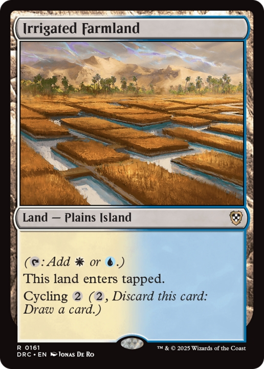 Irrigated Farmland in the group Magic the Gathering / Sets / Aetherdrift Commander at Proxyprinters.com (102576)