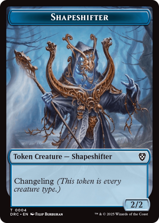 Shapeshifter in the group Magic the Gathering / Sets / Aetherdrift Commander Tokens at Proxyprinters.com (102577)