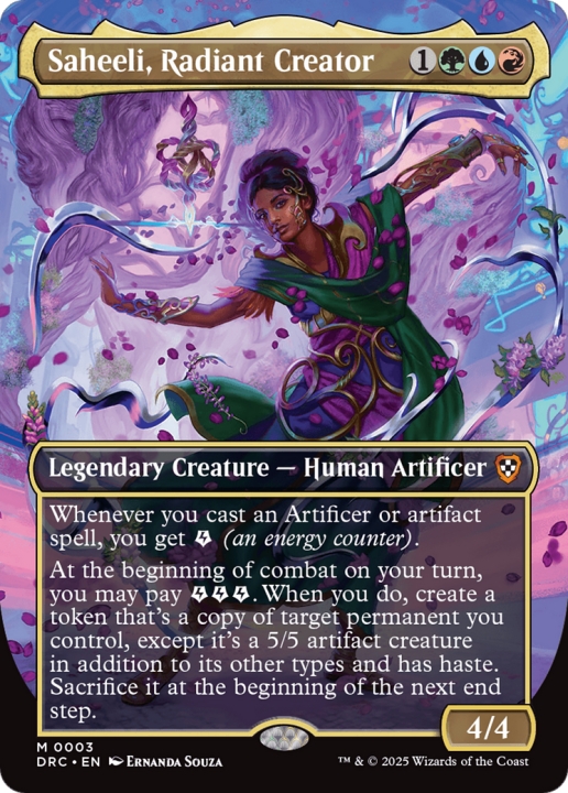 Saheeli, Radiant Creator in the group Magic the Gathering / Sets / Aetherdrift Commander at Proxyprinters.com (102581)