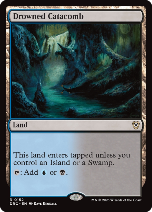 Drowned Catacomb in the group Magic the Gathering / Sets / Aetherdrift Commander at Proxyprinters.com (102593)