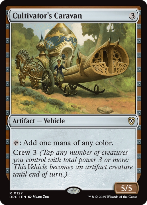 Cultivator's Caravan in the group Magic the Gathering / Sets / Aetherdrift Commander at Proxyprinters.com (102594)