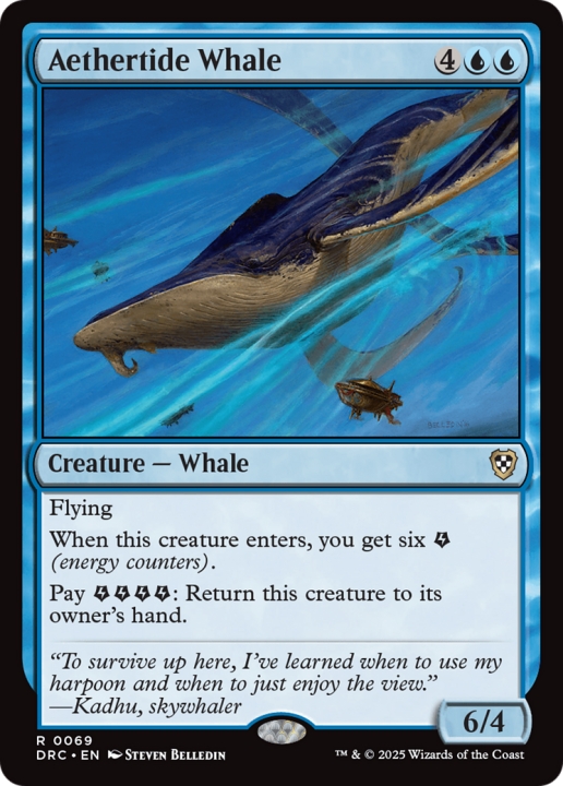 Aethertide Whale in the group Magic the Gathering / Sets / Aetherdrift Commander at Proxyprinters.com (102599)