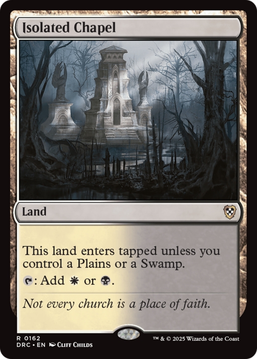 Isolated Chapel in the group Magic the Gathering / Sets / Aetherdrift Commander at Proxyprinters.com (102601)