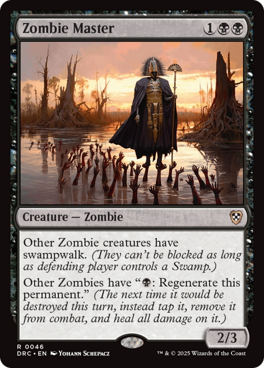 Zombie Master in the group Magic the Gathering / Sets / Aetherdrift Commander at Proxyprinters.com (102616)