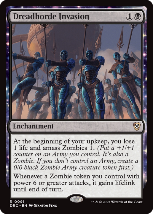 Dreadhorde Invasion in the group Magic the Gathering / Sets / Aetherdrift Commander at Proxyprinters.com (102662)