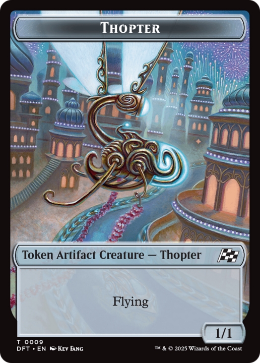 Thopter in the group Magic the Gathering / Sets / Aetherdrift Tokens at Proxyprinters.com (102667)