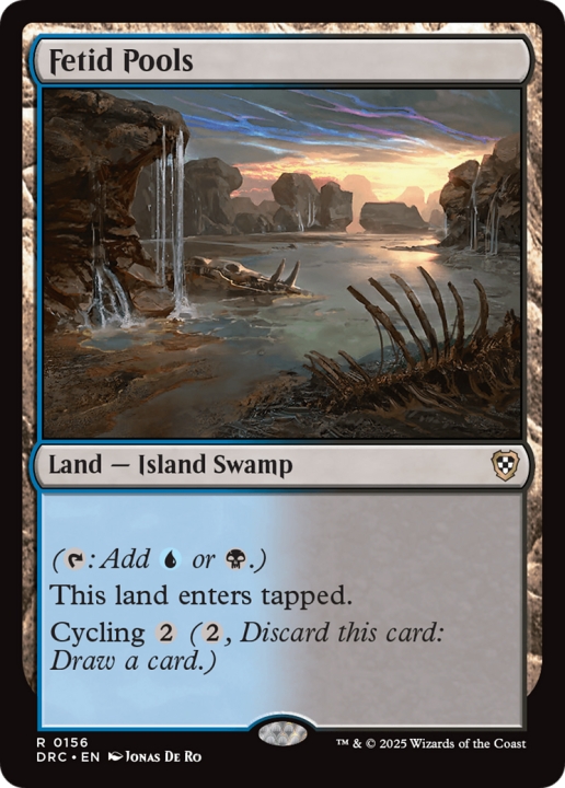 Fetid Pools in the group Magic the Gathering / Sets / Aetherdrift Commander at Proxyprinters.com (102679)