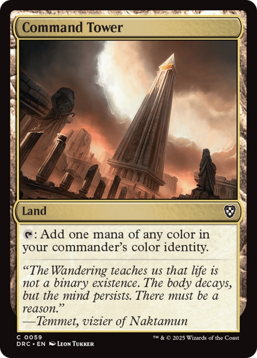 Command Tower in the group Magic the Gathering / Sets / Aetherdrift Commander at Proxyprinters.com (102680)