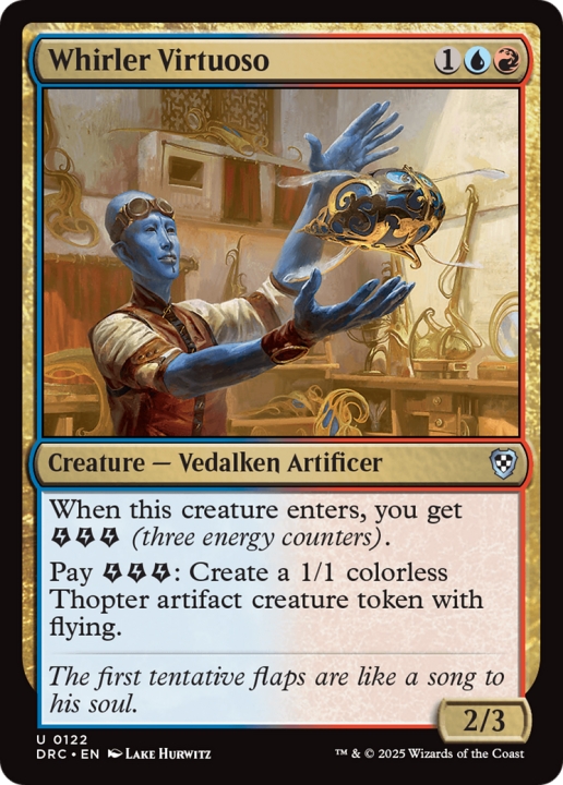 Whirler Virtuoso in the group Magic the Gathering / Sets / Aetherdrift Commander at Proxyprinters.com (102685)