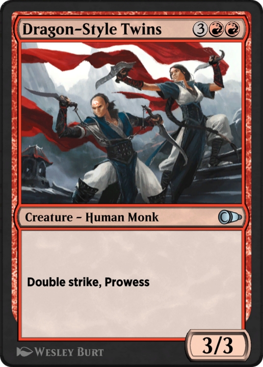 Dragon-Style Twins in the group Magic the Gathering / Sets / Pioneer Masters at Proxyprinters.com (102724)