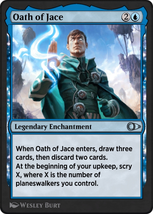 Oath of Jace in the group Magic the Gathering / Sets / Pioneer Masters at Proxyprinters.com (102728)