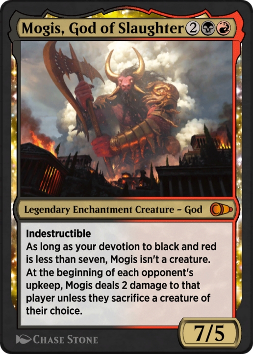 Mogis, God of Slaughter in the group Magic the Gathering / Sets / Pioneer Masters at Proxyprinters.com (102735)