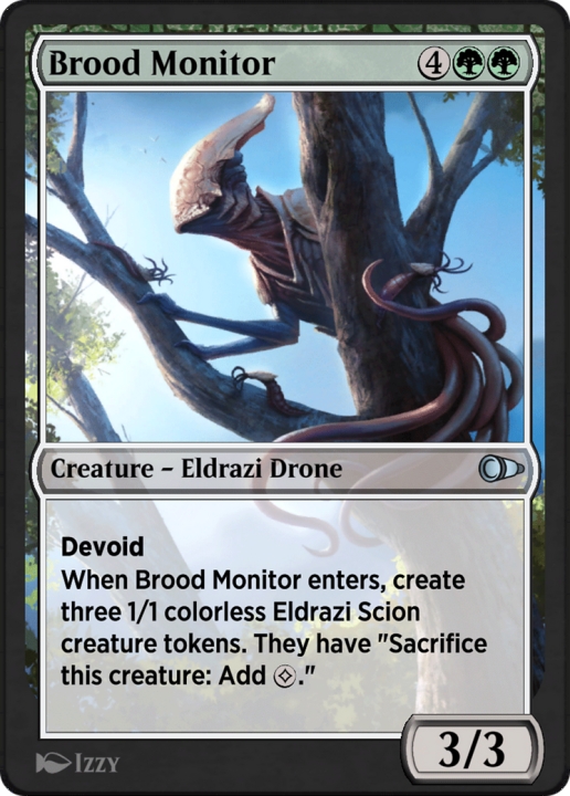 Brood Monitor in the group Magic the Gathering / Sets / Pioneer Masters at Proxyprinters.com (102738)