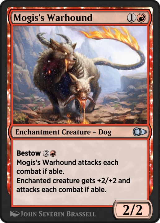 Mogis's Warhound in the group Magic the Gathering / Sets / Pioneer Masters at Proxyprinters.com (102753)