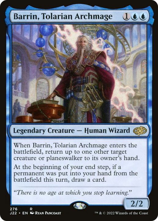 Barrin, Tolarian Archmage in the group Magic the Gathering / Types / Creatures / Wizard at Proxyprinters.com (10276)