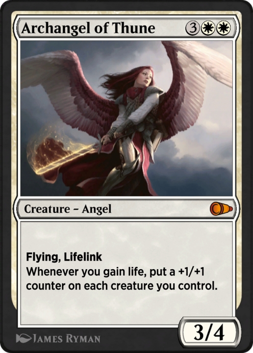 Archangel of Thune in the group Magic the Gathering / Sets / Pioneer Masters at Proxyprinters.com (102763)