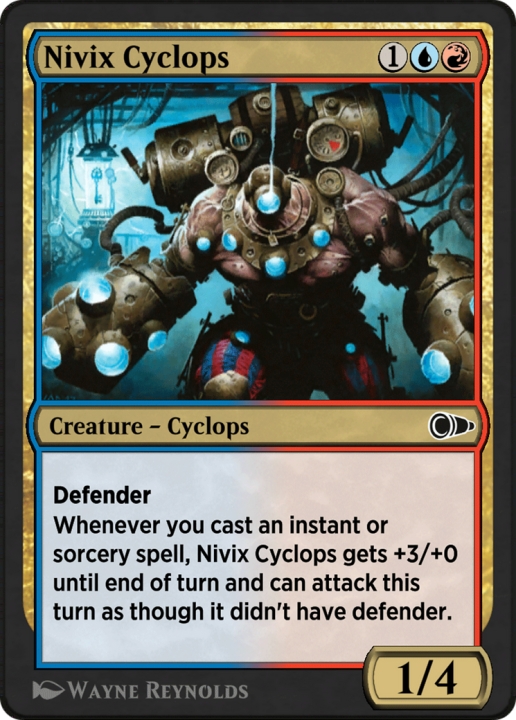 Nivix Cyclops in the group Magic the Gathering / Sets / Pioneer Masters at Proxyprinters.com (102778)