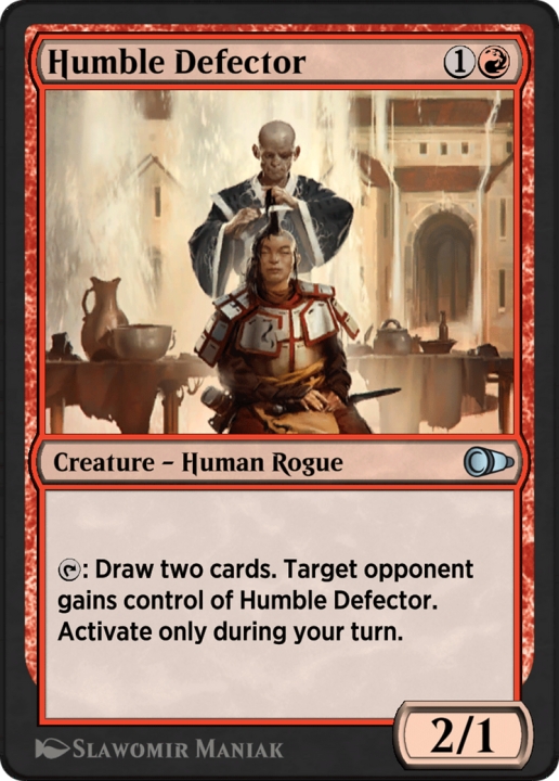 Humble Defector in the group Magic the Gathering / Sets / Pioneer Masters at Proxyprinters.com (102793)