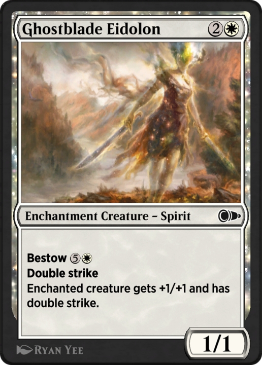 Ghostblade Eidolon in the group Magic the Gathering / Sets / Pioneer Masters at Proxyprinters.com (102804)