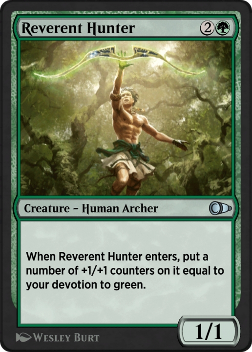 Reverent Hunter in the group Magic the Gathering / Sets / Pioneer Masters at Proxyprinters.com (102813)