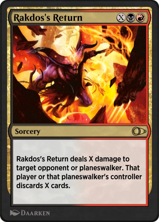 Rakdos's Return in the group Magic the Gathering / Sets / Pioneer Masters at Proxyprinters.com (102824)